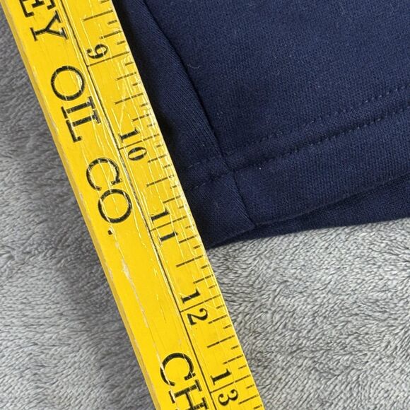 Polo Ralph Lauren Shorts Mens 5XLT Navy Fleece Sweatshorts Drawstring 1967 - Picture 12 of 15